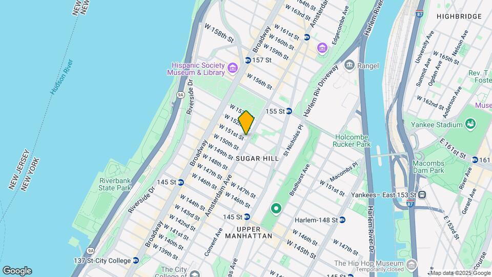 1840 Amsterdam Ave Map and Location Details