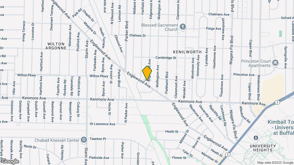 Englewood Avenue Apartments Map and Location Details