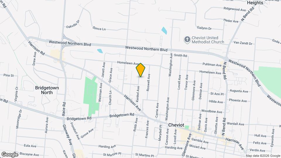 3978 Kenkel Ave Map and Location Details