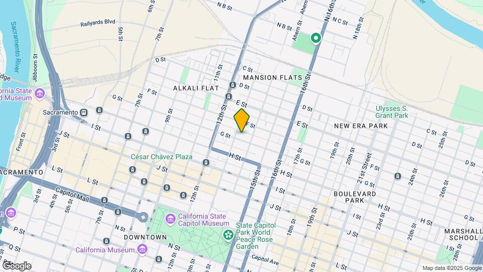 1311 G St Map and Location Details