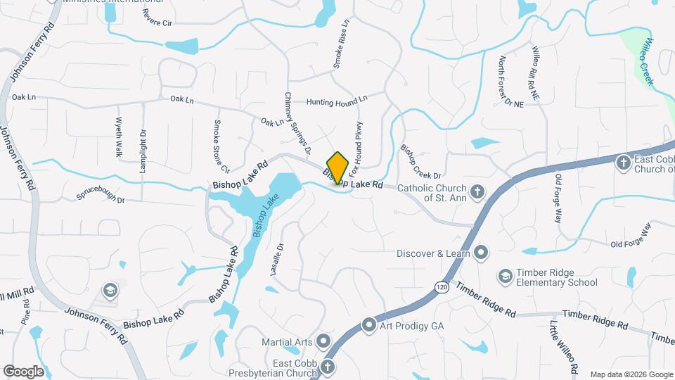 4692 Bishop Lake Rd Map and Location Details