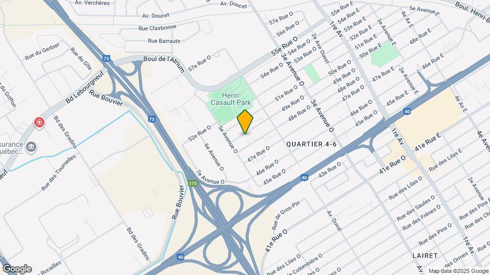 476 49E Rue O Map and Location Details