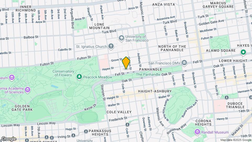 1944 Fell St Map and Location Details