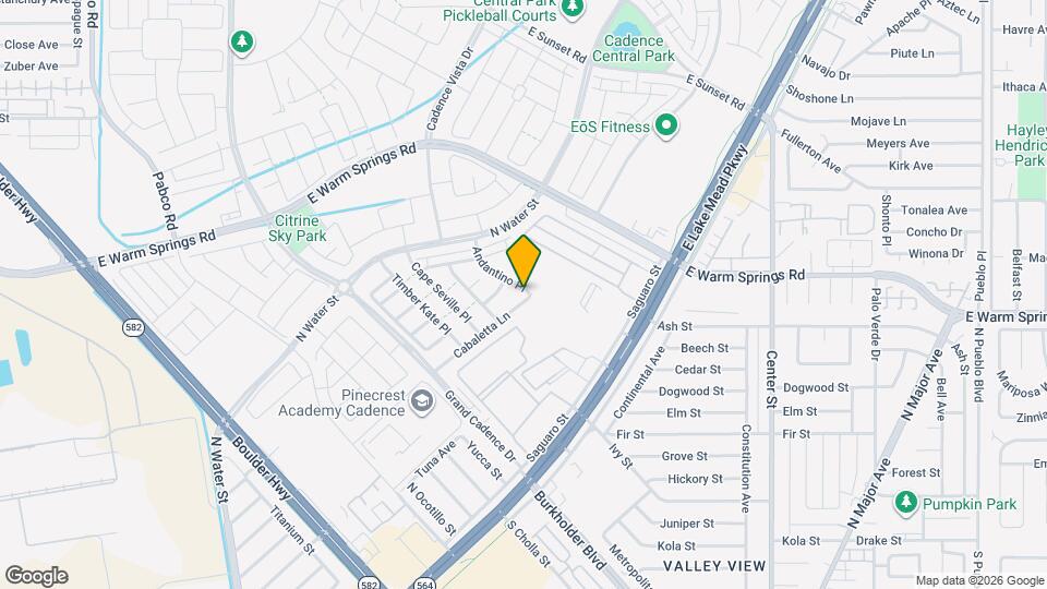 279 Andantino Pl Map and Location Details