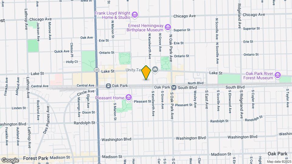 922 North Blvd Map and Location Details