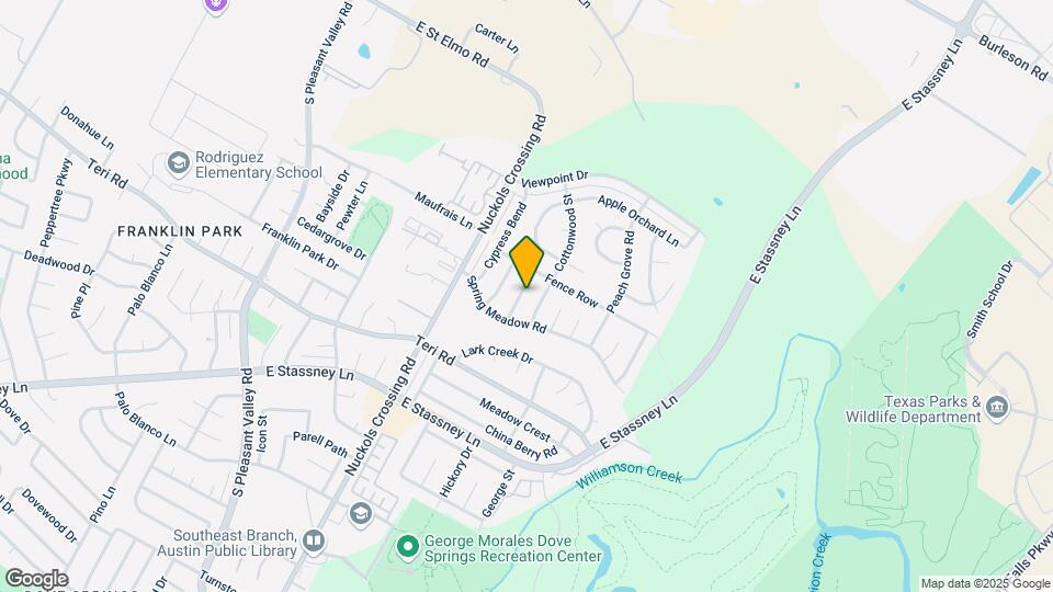 4805 Bergfield Dr Map and Location Details