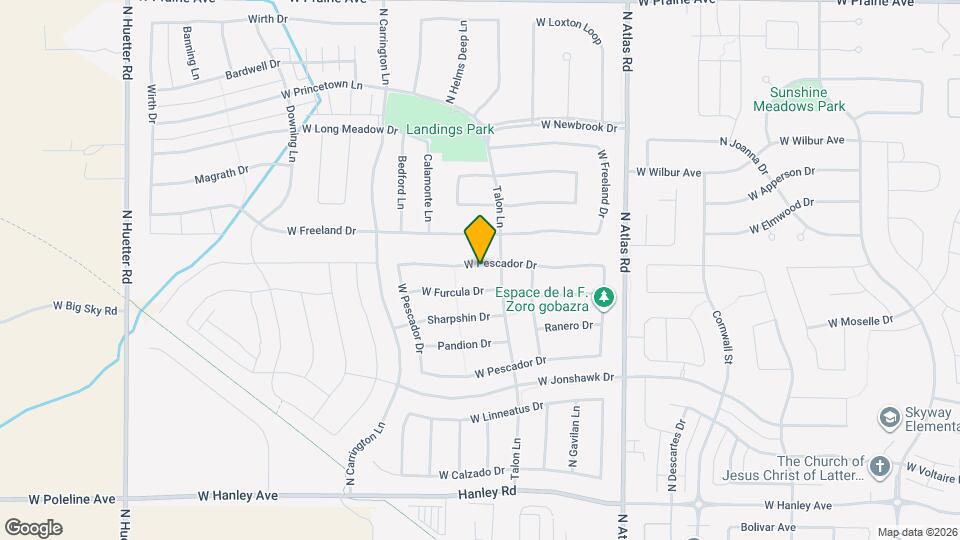 3670 Accipter Dr Map and Location Details