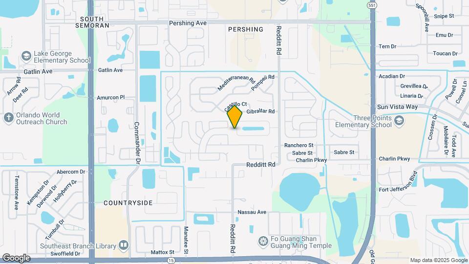 6730 Longmeade Ln Map and Location Details