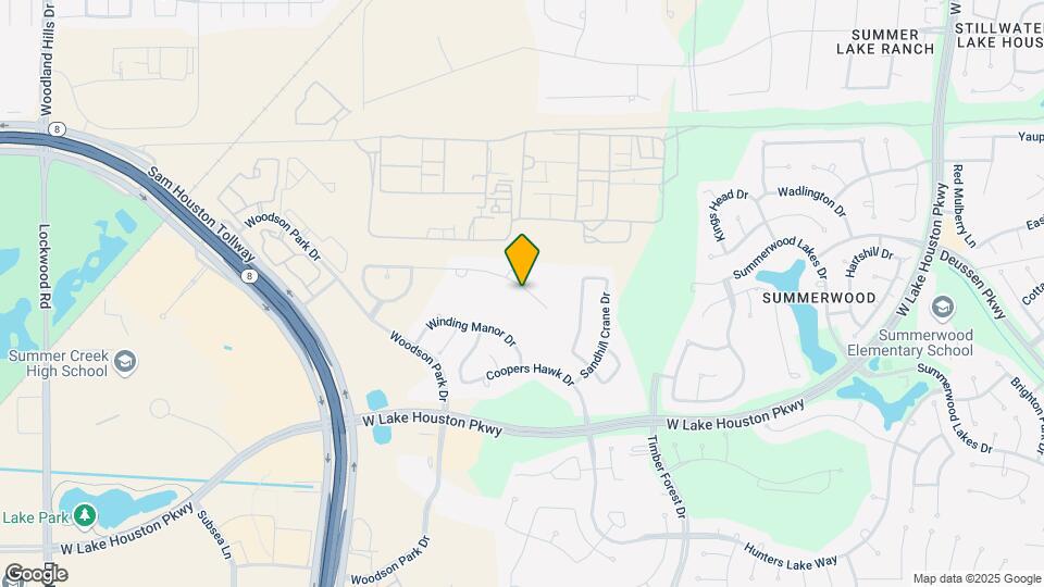 12818 Bridle Springs Ln Map and Location Details