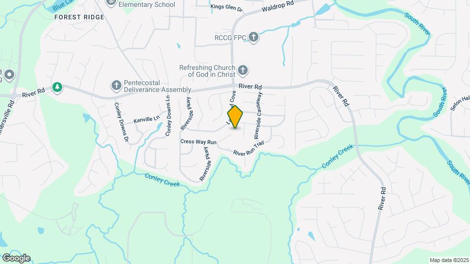 3952 Cress Way Run Map and Location Details