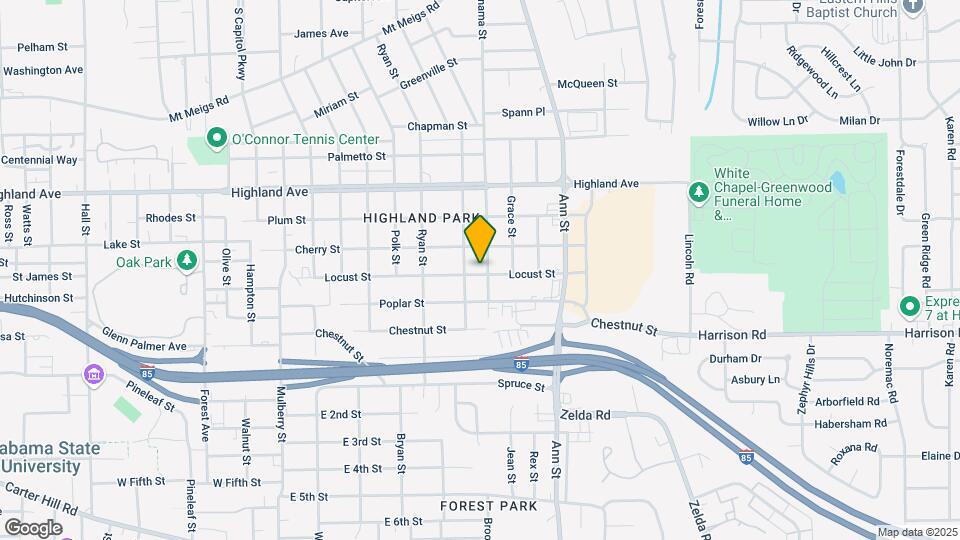2517 Locust St Map and Location Details