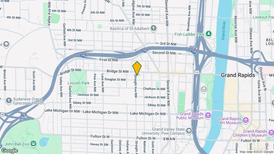 342 Straight Ave NW Map and Location Details