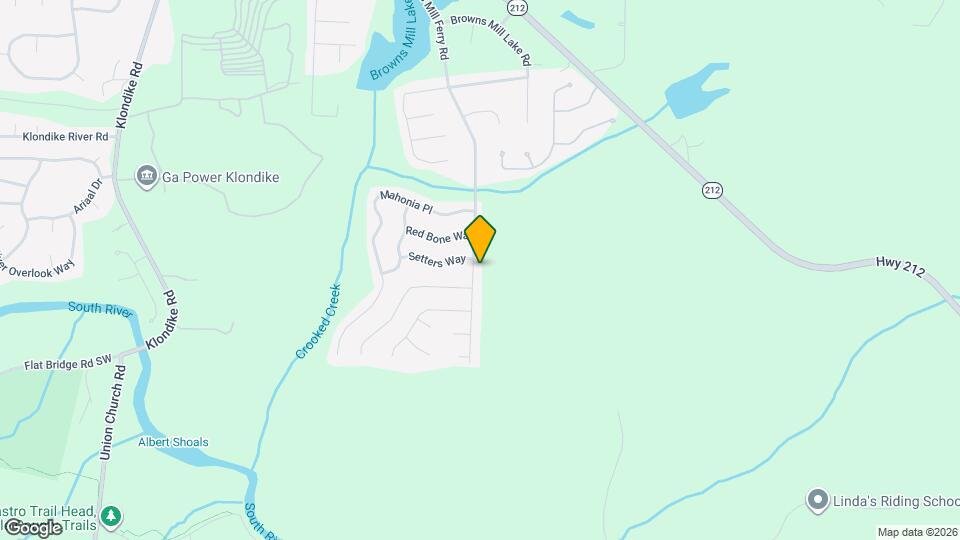 4848 Browns Mill Ferry Rd Mapa y Detalles de la Ubicación