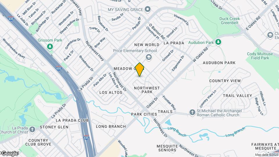 6118 Big Bend Dr Mapa y Detalles de la Ubicación