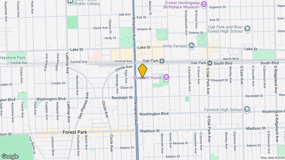 200 S Maple Ave Map and Location Details