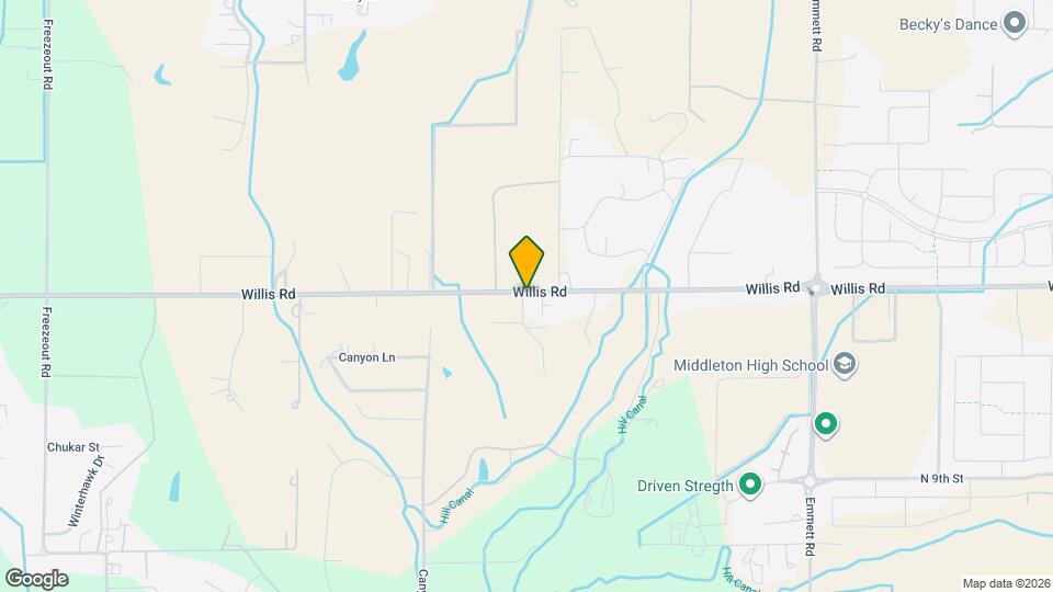 13561 Willis Rd Map and Location Details