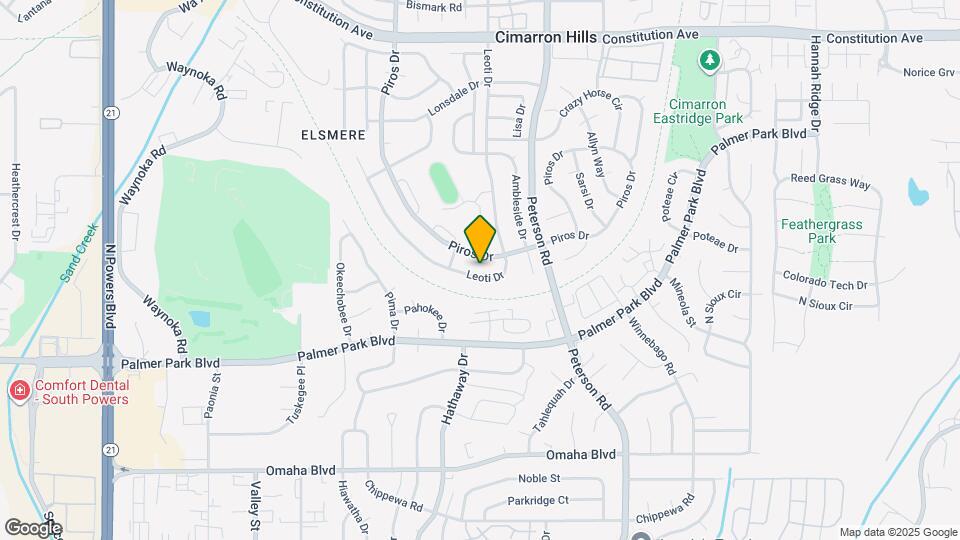 1874 Leoti Dr Map and Location Details