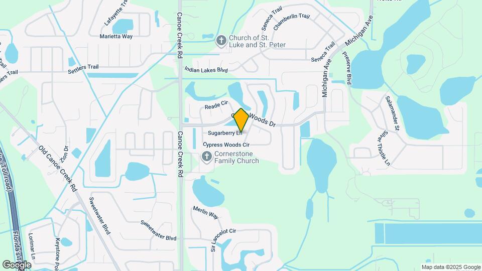 1453 Sugarberry Ln Map and Location Details