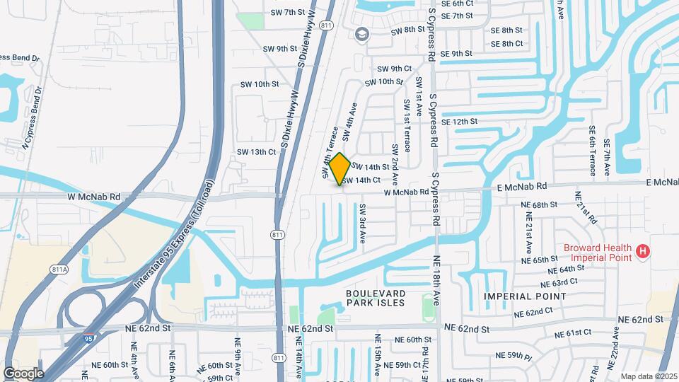 417 SW 15th St Mapa y Detalles de la Ubicación