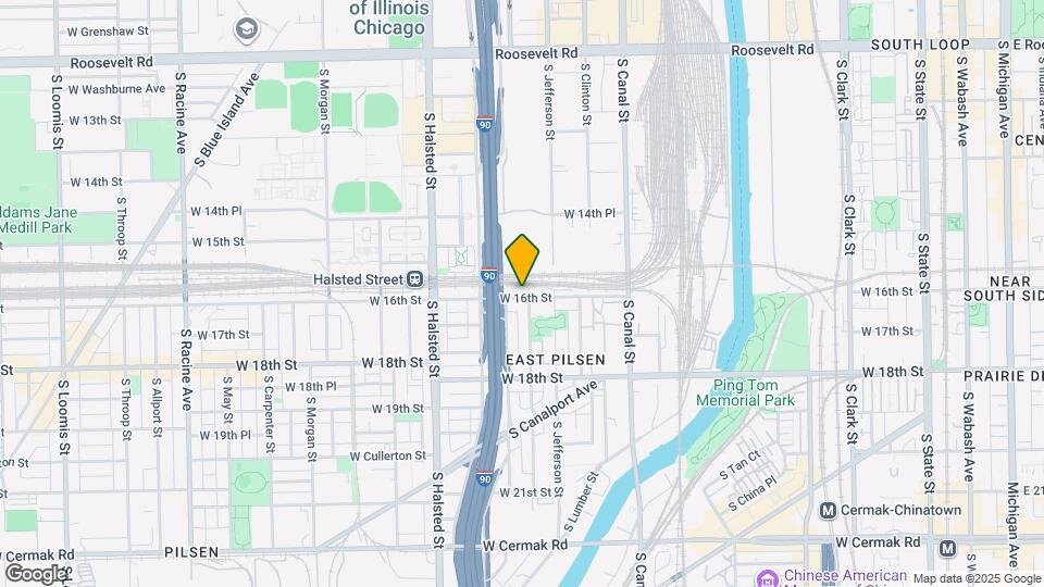 630 W 16th St, Unit 2 Map and Location Details