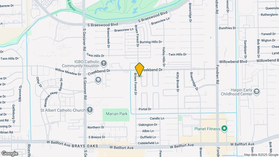 10722 Shawnbrook Dr Map and Location Details