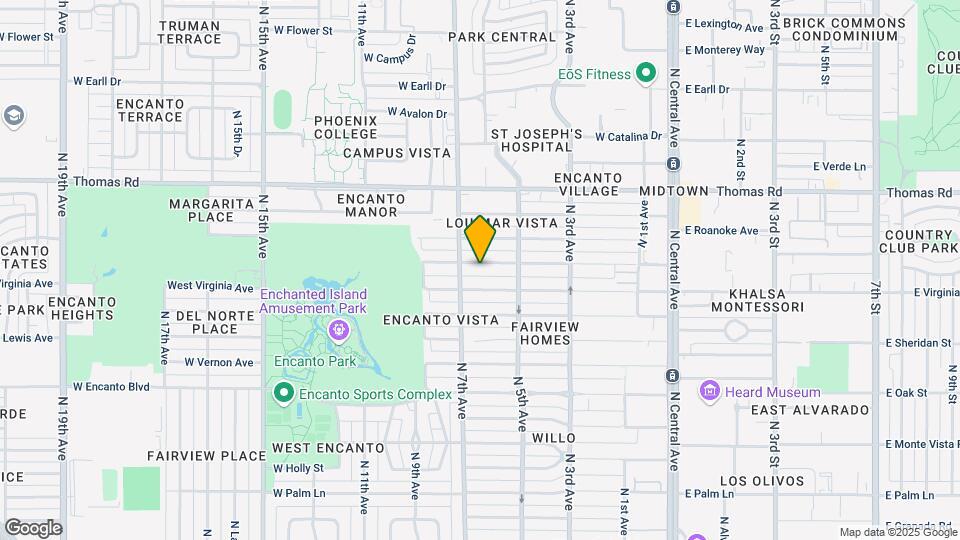 535 W Cambridge Ave Map and Location Details