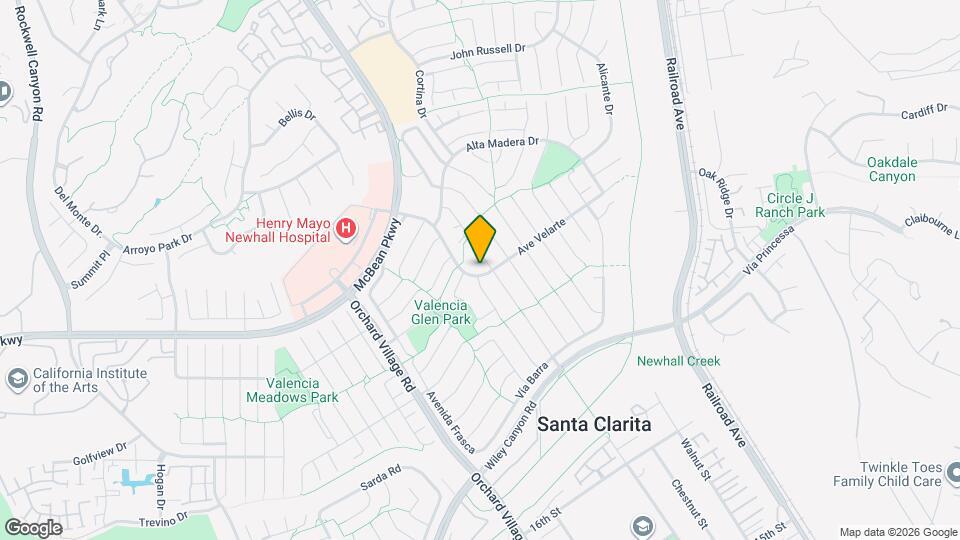 23640 Vía Calma Map and Location Details