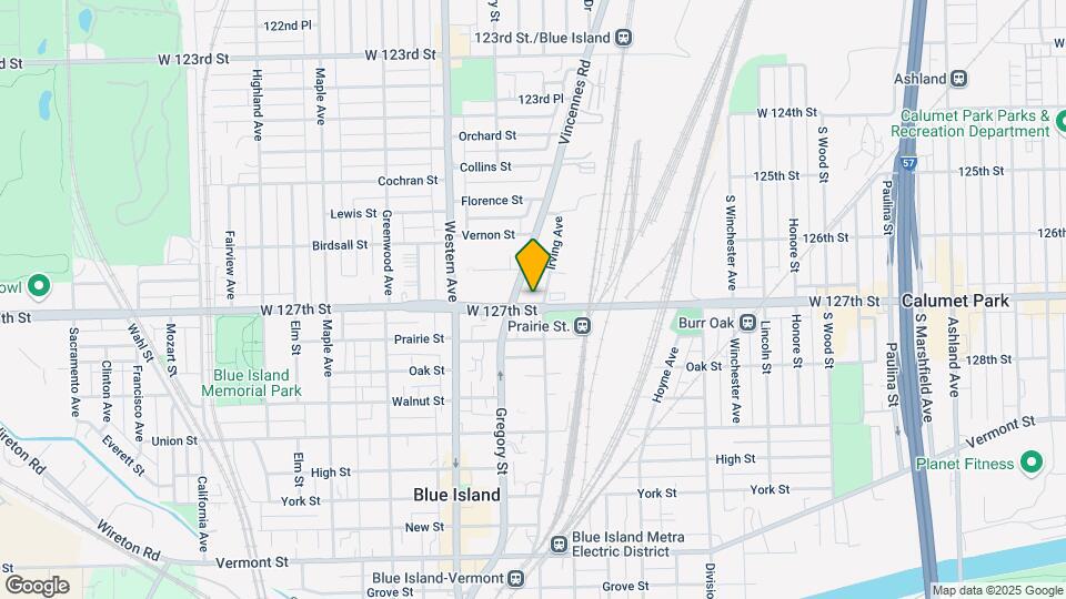 2242 Burr Oak Ave Mapa y Detalles de la Ubicación