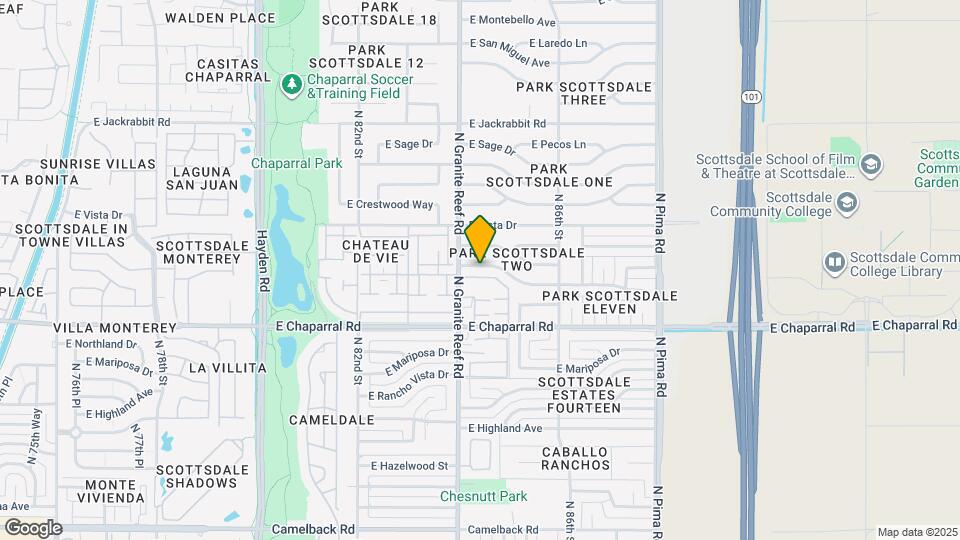 8419 E Orange Blossom Ln Map and Location Details