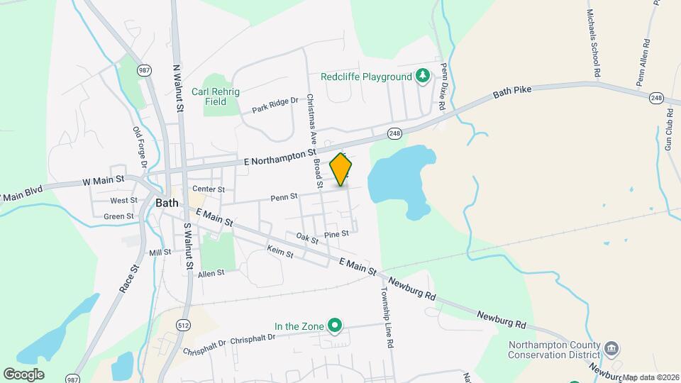 512 Penn St Map and Location Details