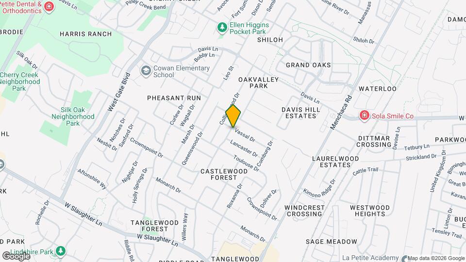 9101 Heatherwood Dr Map and Location Details