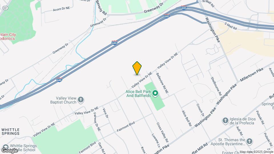 4003 Valley View Dr NE Map and Location Details