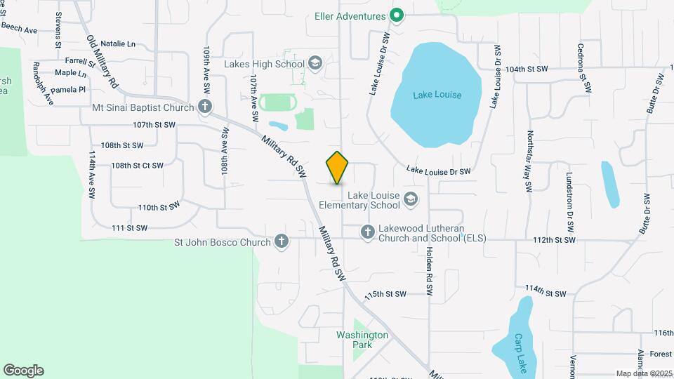 10304 109th St Ct SW Map and Location Details