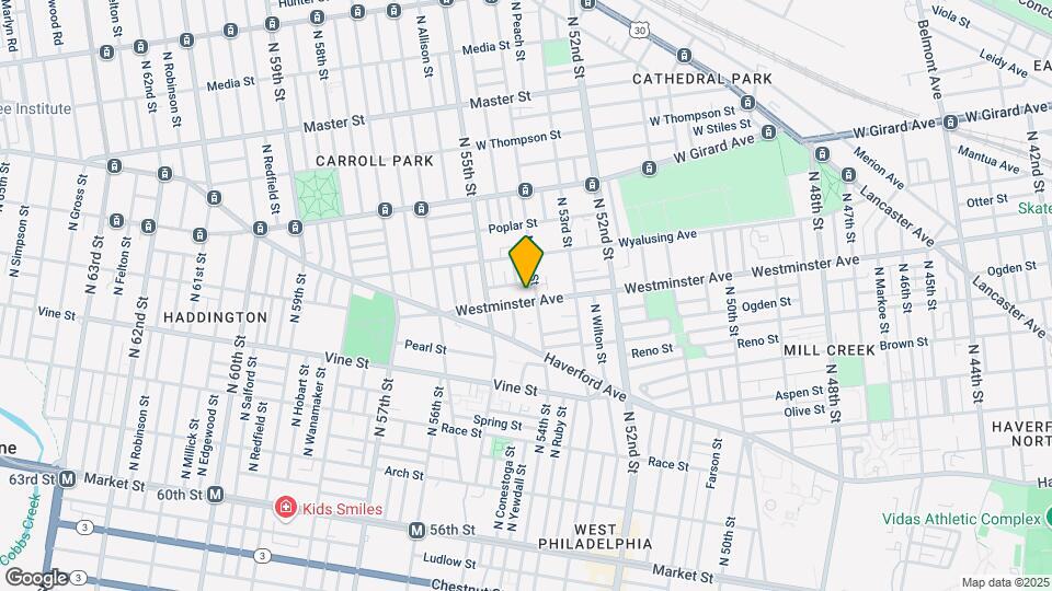 5407 Westminster Ave Mapa y Detalles de la Ubicación
