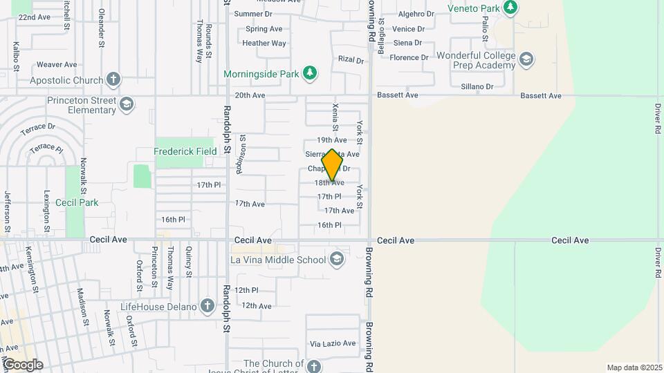 2142 18th Ave Map and Location Details