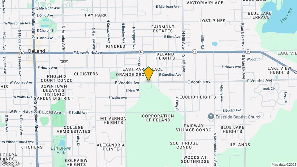 812 E Voorhis Ave Map and Location Details