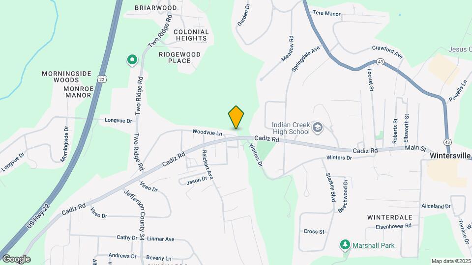 640 Woodvue Ln Map and Location Details