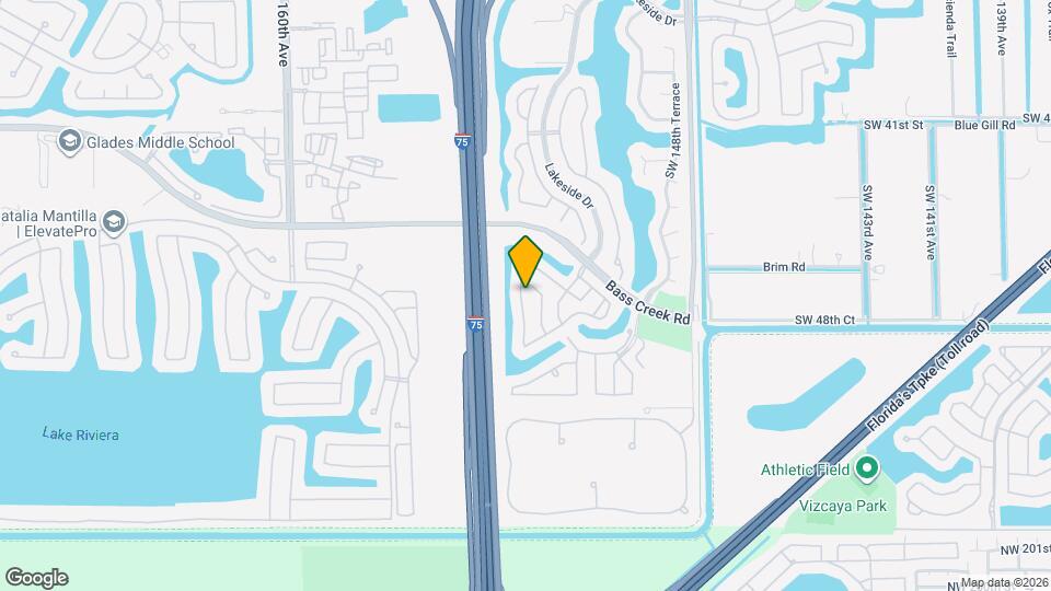 4721 SW 153rd Terrace Mapa y Detalles de la Ubicación