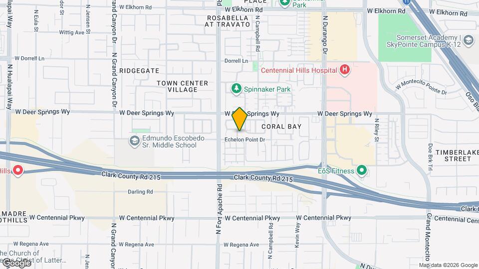 6708 Coast Valley St Map and Location Details