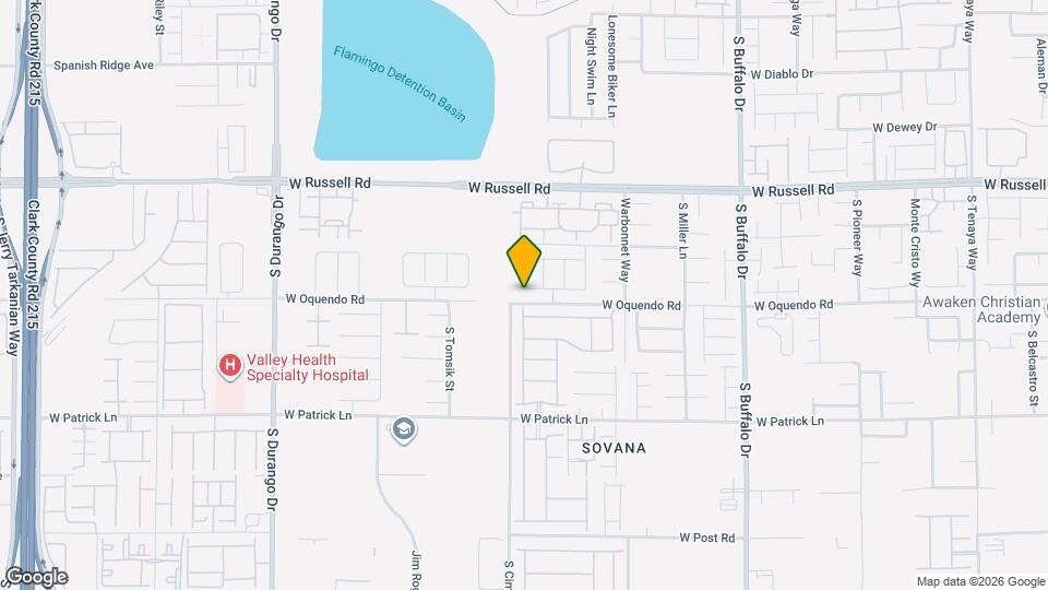 8189 Braavos Peninsula Ave Mapa y Detalles de la Ubicación