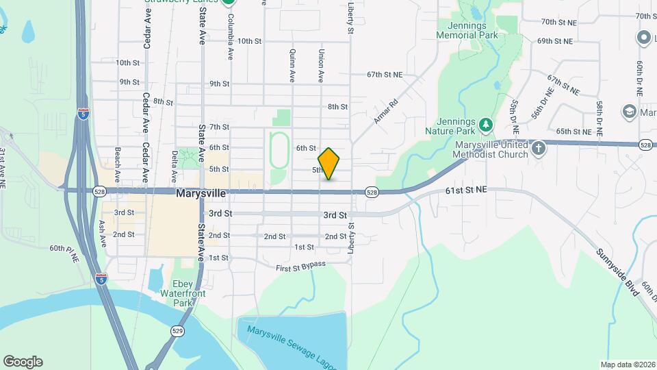 1905 Fourth St Map and Location Details