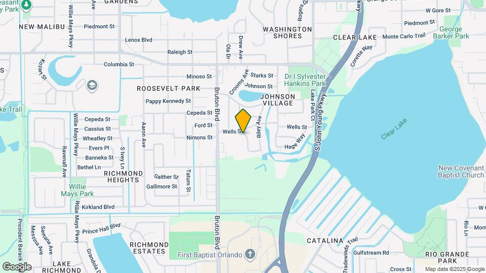 1718 Guinyard Way Map and Location Details