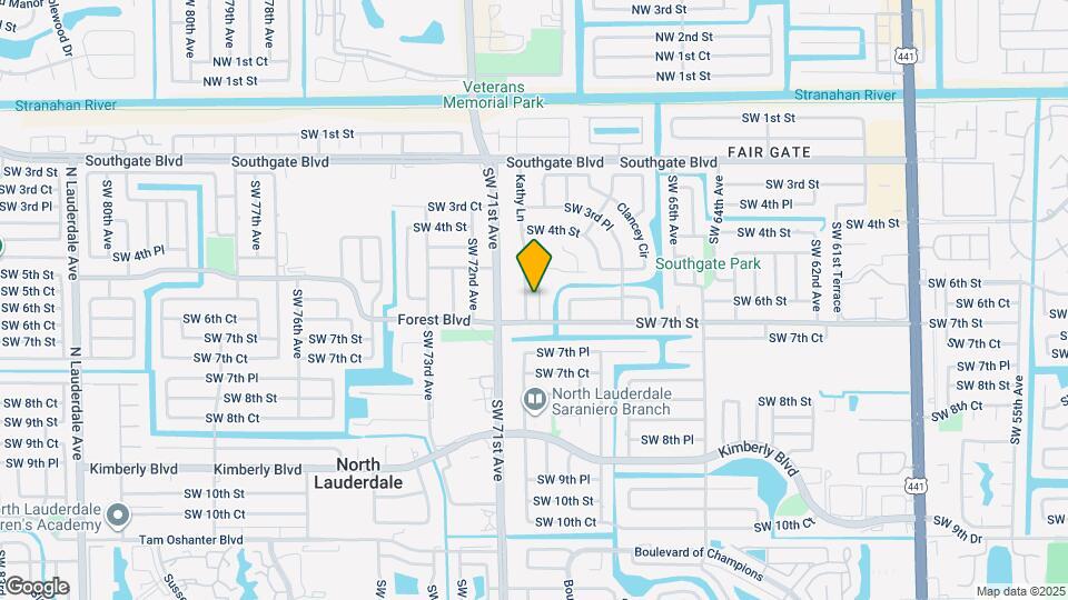 653 Kathy Ct Map and Location Details