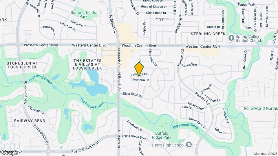 3933 Wisteria Ln Map and Location Details
