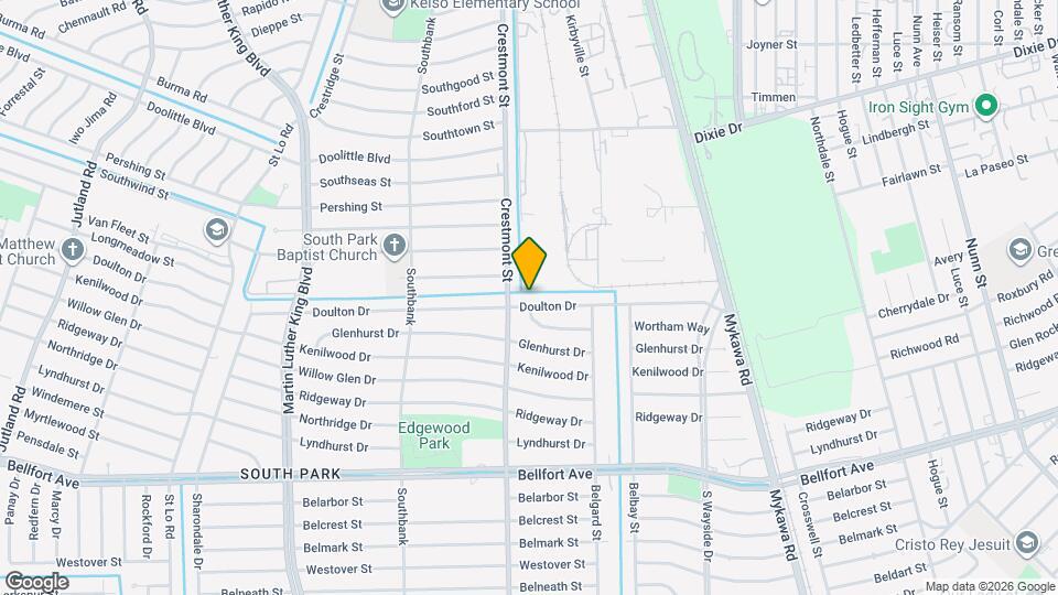 6015 Doulton Dr Map and Location Details