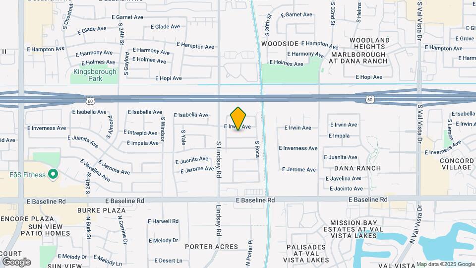 2856 E Impala Ave Map and Location Details