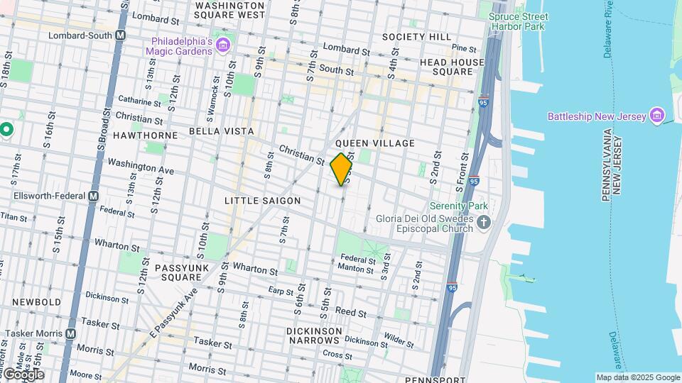 934 S 5th St Map and Location Details