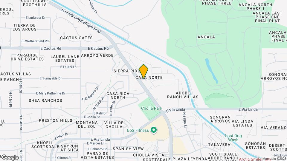 11770 N 112th St Map and Location Details