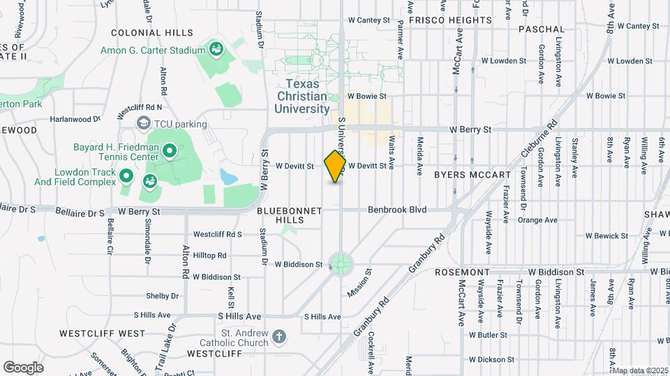 3226 S University Dr Map and Location Details