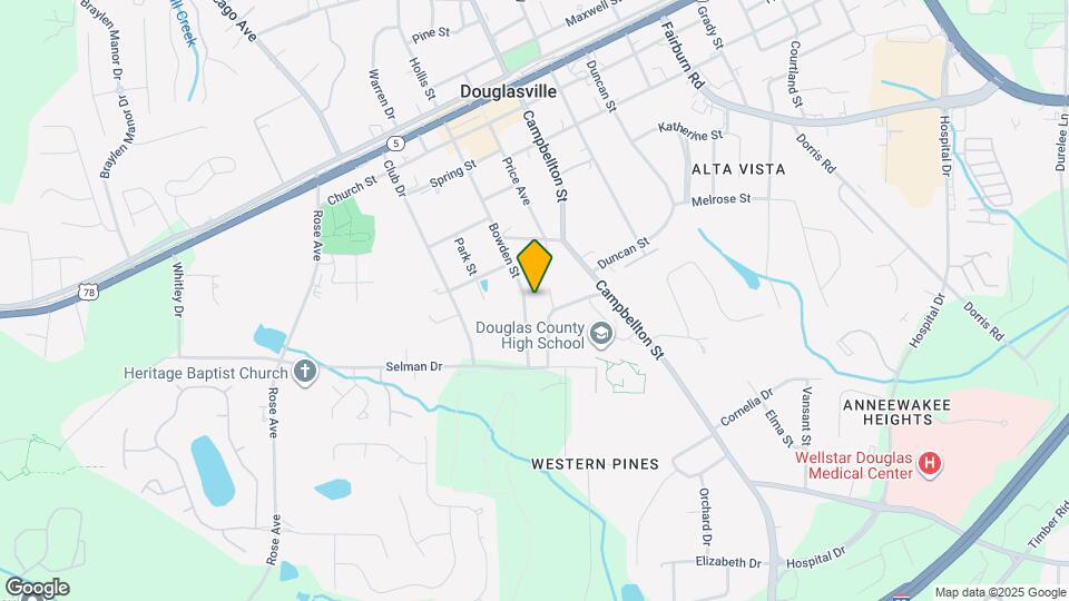 8684 Bowden St Mapa y Detalles de la Ubicación